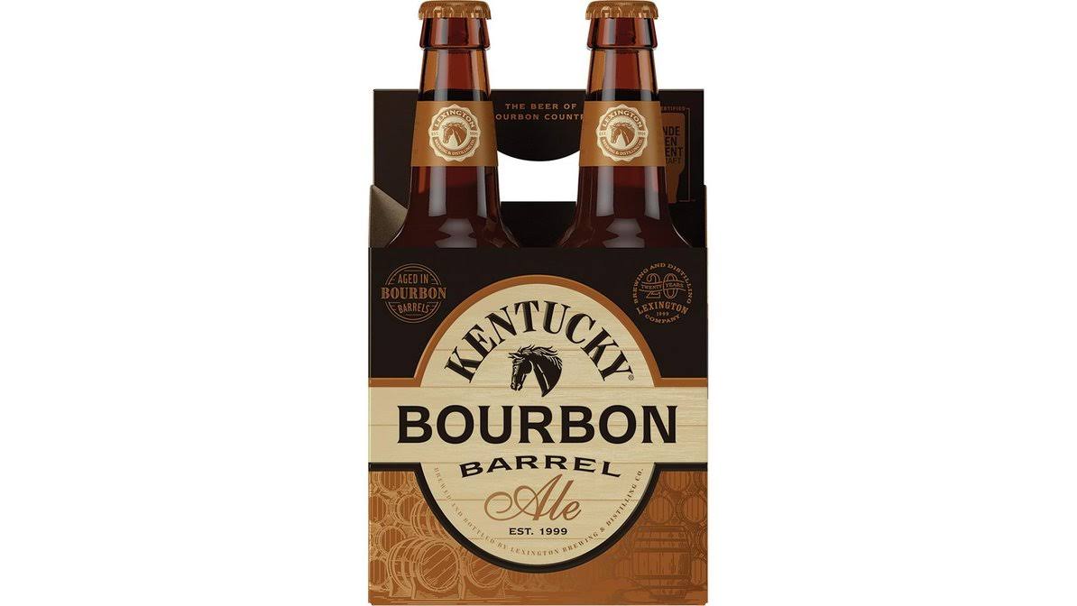 Kentucky Bourbon Barrel Ale Bottle 12 oz x 4 ct