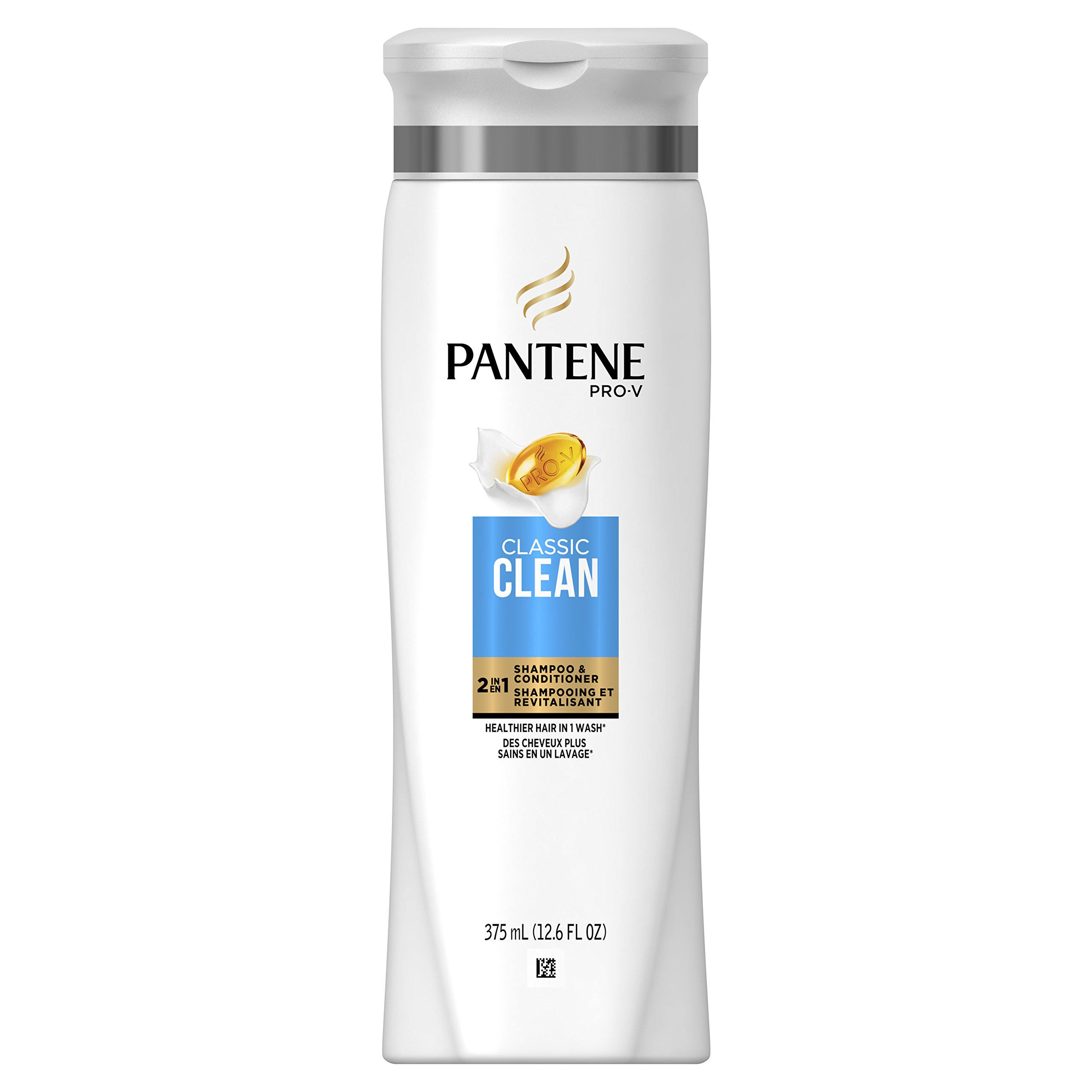 Pantene Classic Clean 2 in 1 Shampoo and Conditioner - 375ml