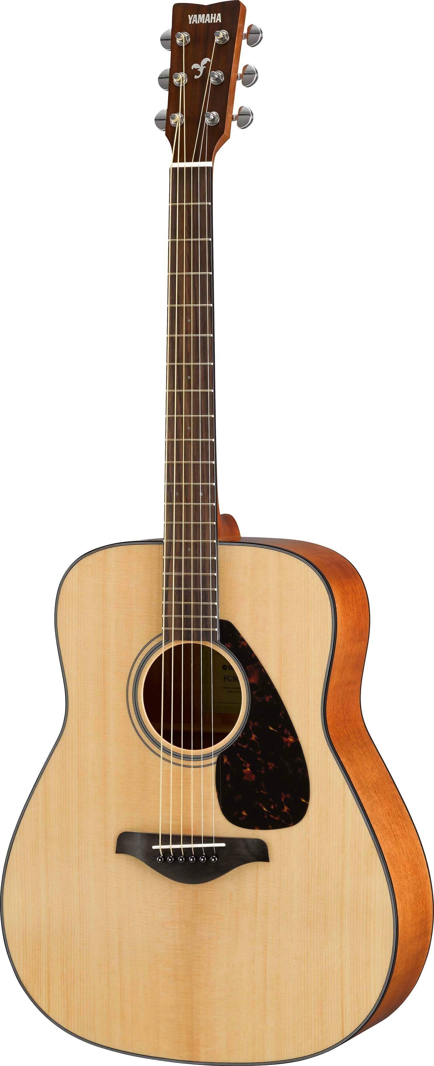 Yamaha FG800 Solid Top Acoustic Guitar - Natural