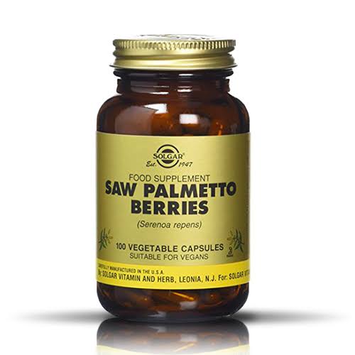 Solgar Full Potency Herbs Saw Palmetto Berries Dietary Supplement - 100ct