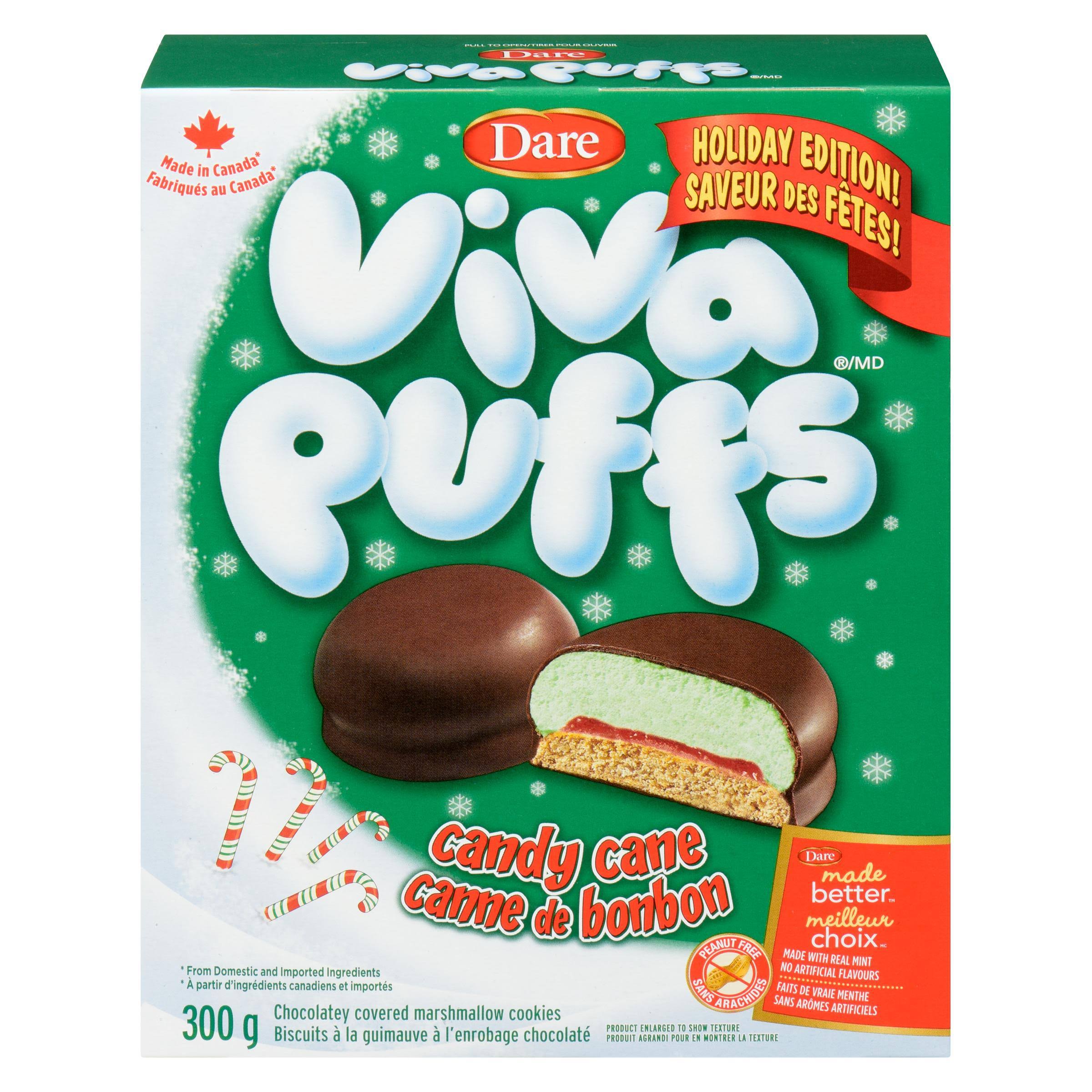 Viva Puffs Candy Cane