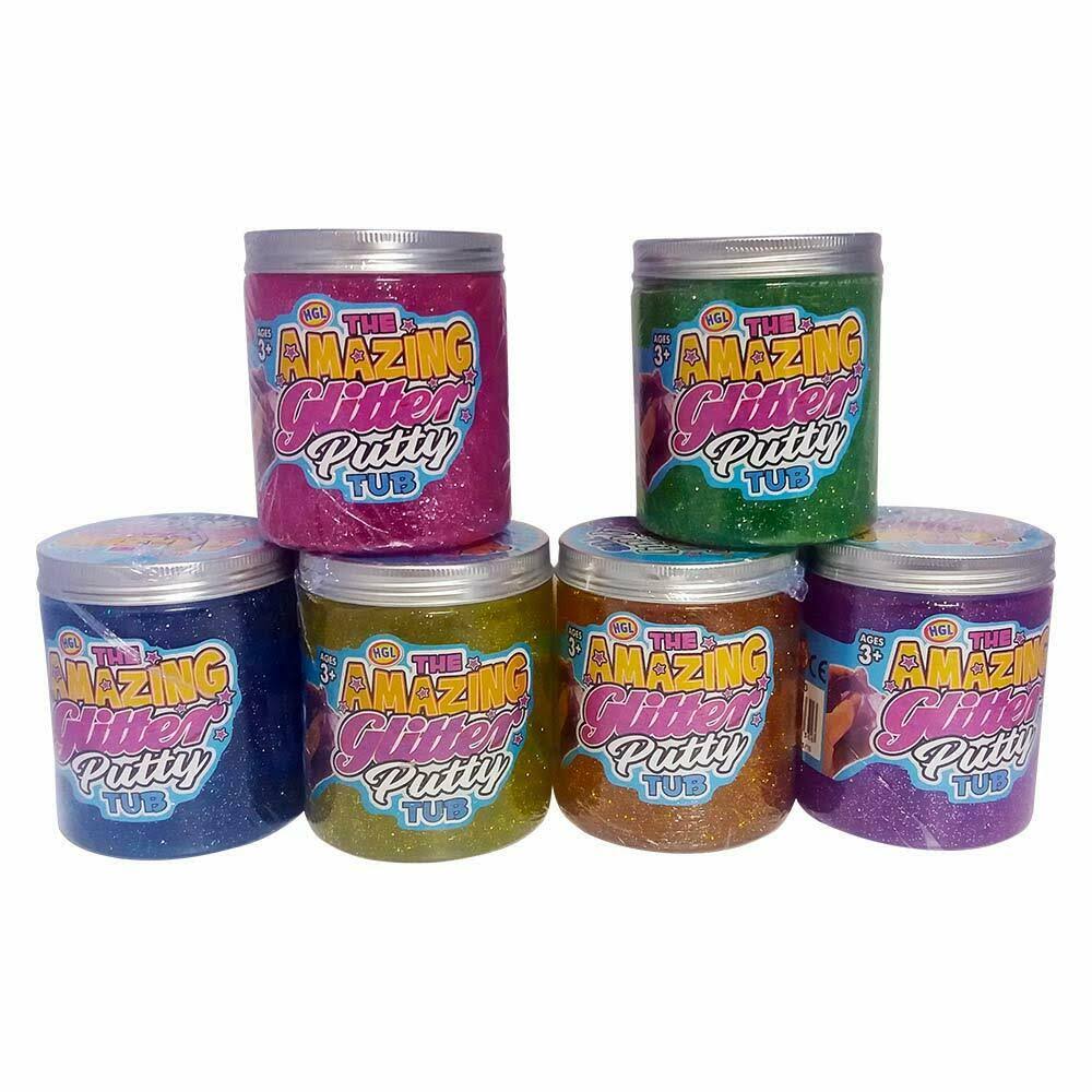 Glitter Putty Tub 425g Assorted (One Supplied)