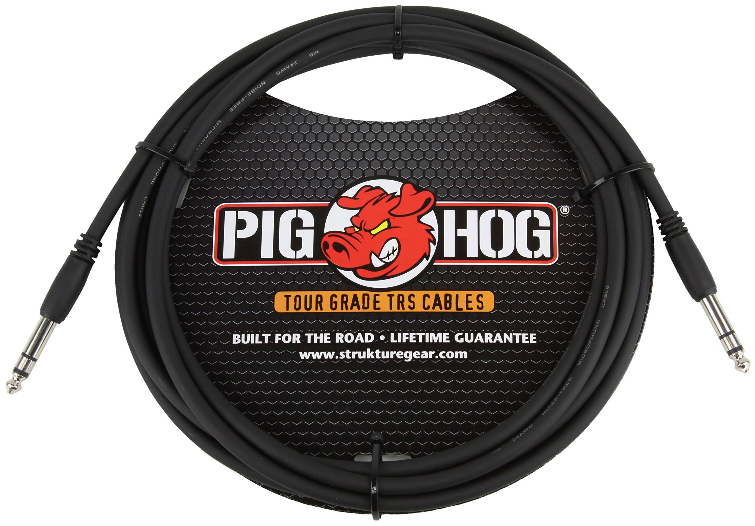 Pig Hog PTRS15 TRS Cable - 1/4"x15'