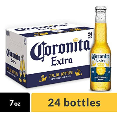 Corona Extra Coronita, 24 Pk, 7 Oz Bottles, 4.6% Abv