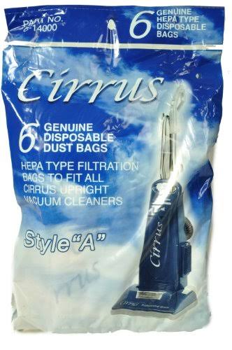 Cirrus Type A Vacuum Cleaner Bags