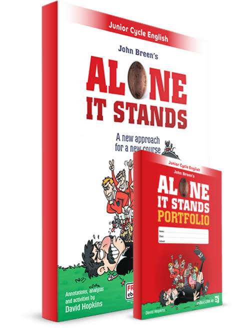 Educate.ie Alone It Stands Play Text & Portfolio Book