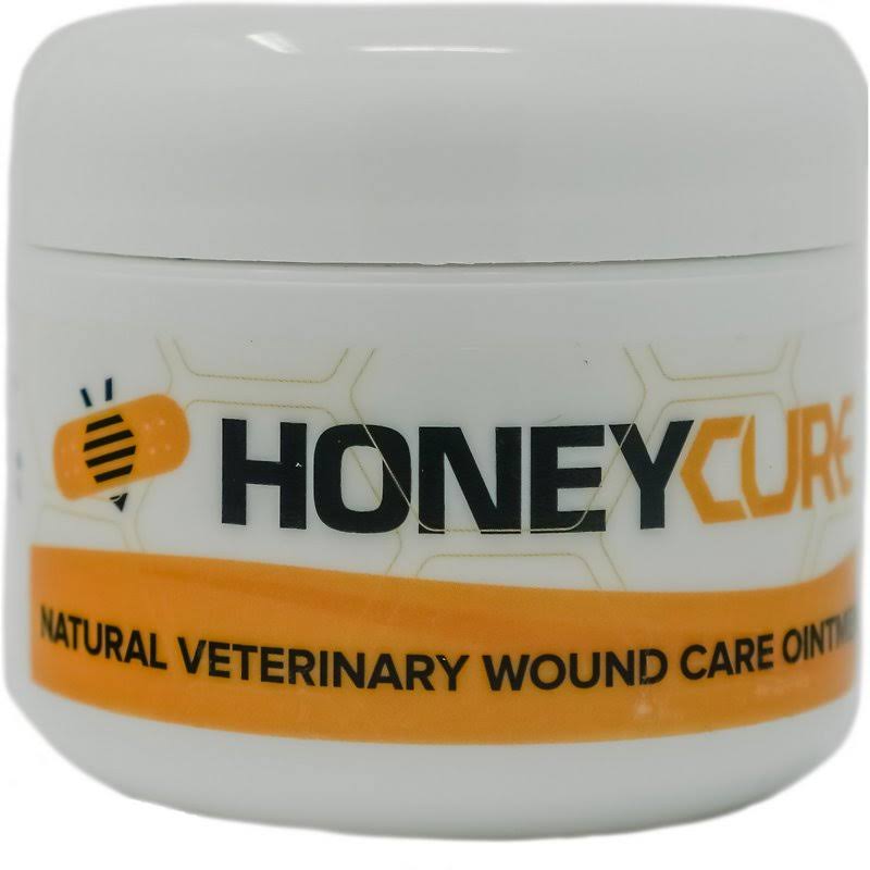 HoneyCure Wound Care Pet Ointment, 2-oz JAR.