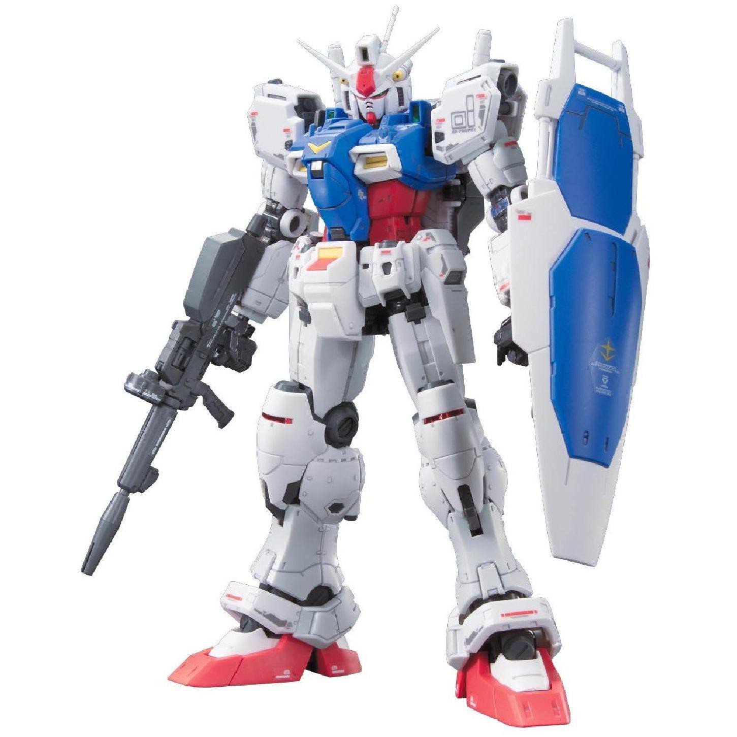 Bandai Hobby Real Grade 12 Gundam GP01 Zephyranthes Action Figure Model Kit - 1/144 Scale