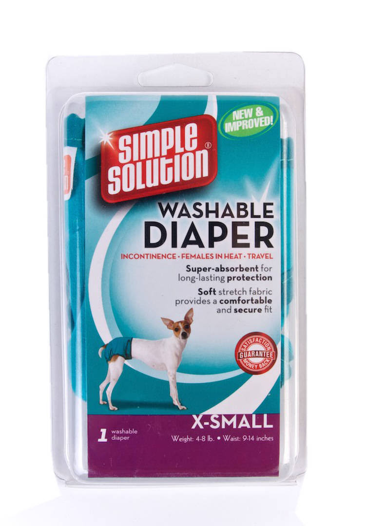 Simple Solution Washable Dog Diaper - X-Small