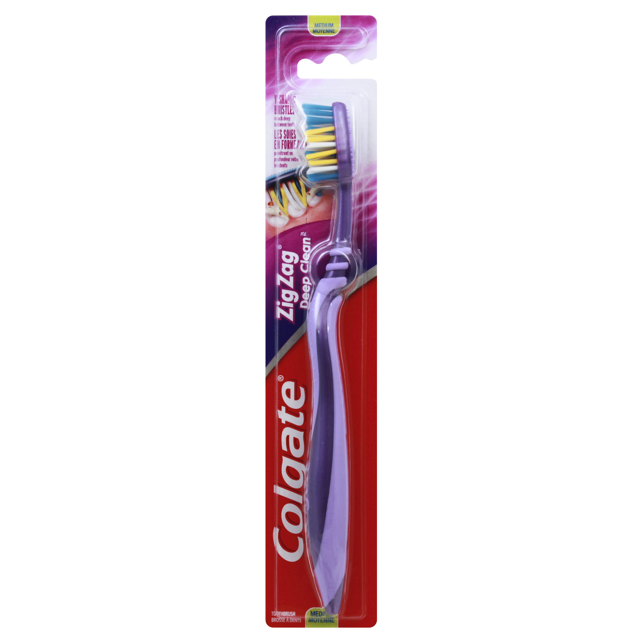Colgate Wave Zig Zag Toothbrush - Medium