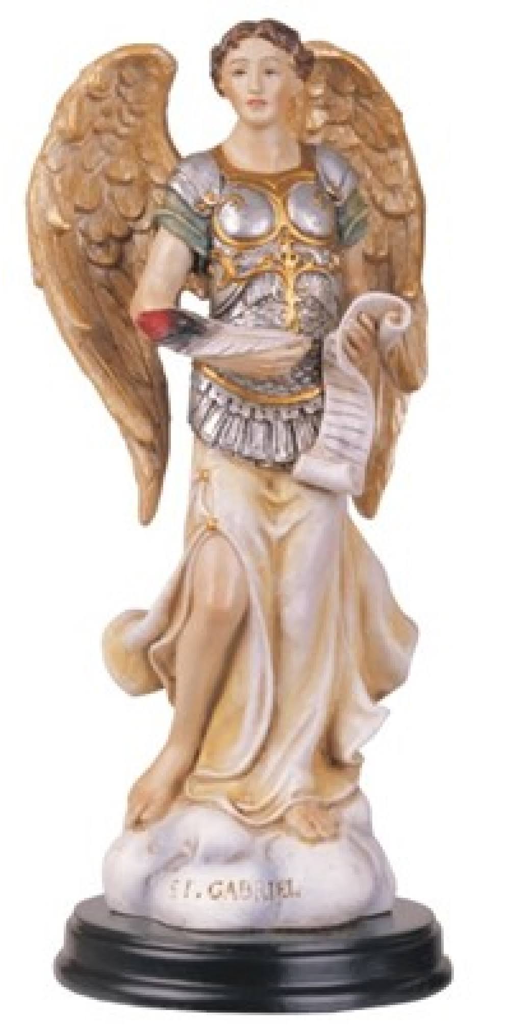 George S. Chen Imports Archangel Gabriel Holy Figurine Religious Decoration Statue 5"