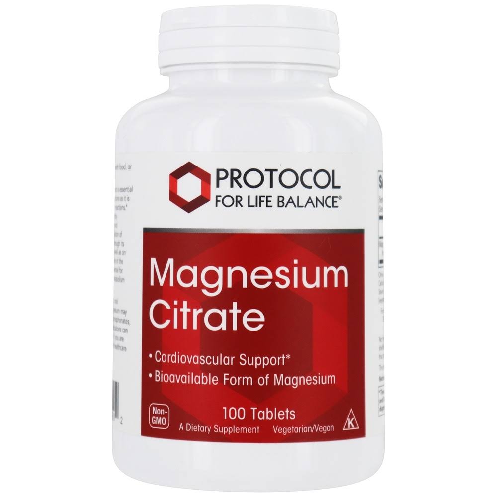 Protocol for Life Balance Magnesium Citrate - 400 mg - 100 Tablets
