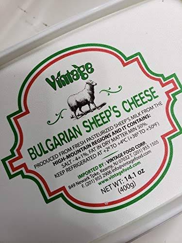 Bulgarian Sheep Feta White Cheese