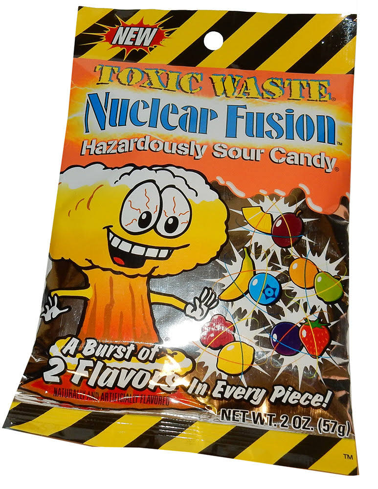 Toxic Waste Nuclear Fusion Sour Candy - 2oz