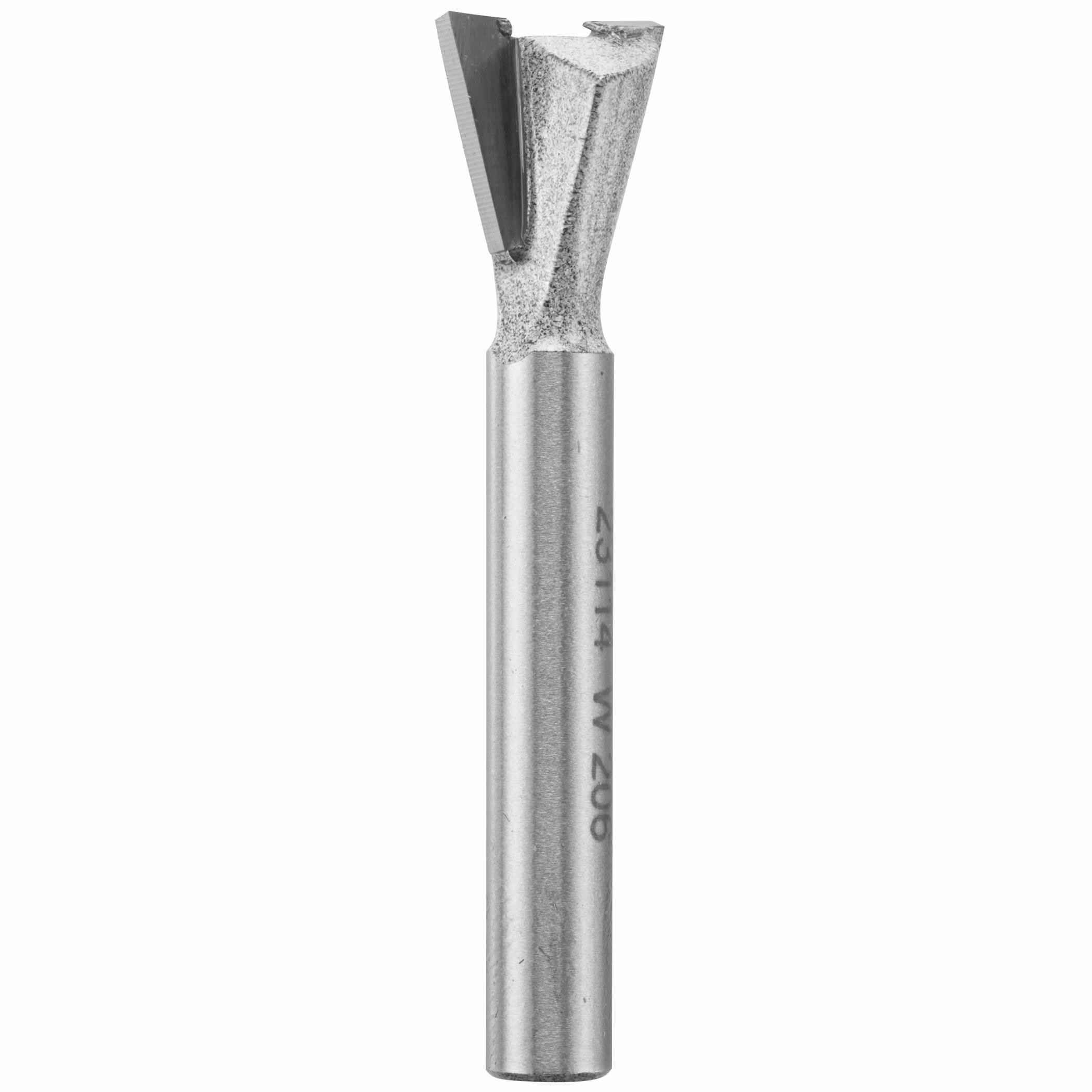 Vermont American Carbide Tipped Dovetail Router Bit - 2 Flute, 1/4" Shank, 1/2" X 15 Degree