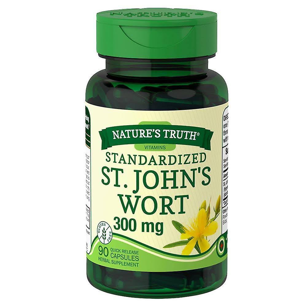 Nature's Truth St John's Wort Extract Herbal Supplement - 90ct