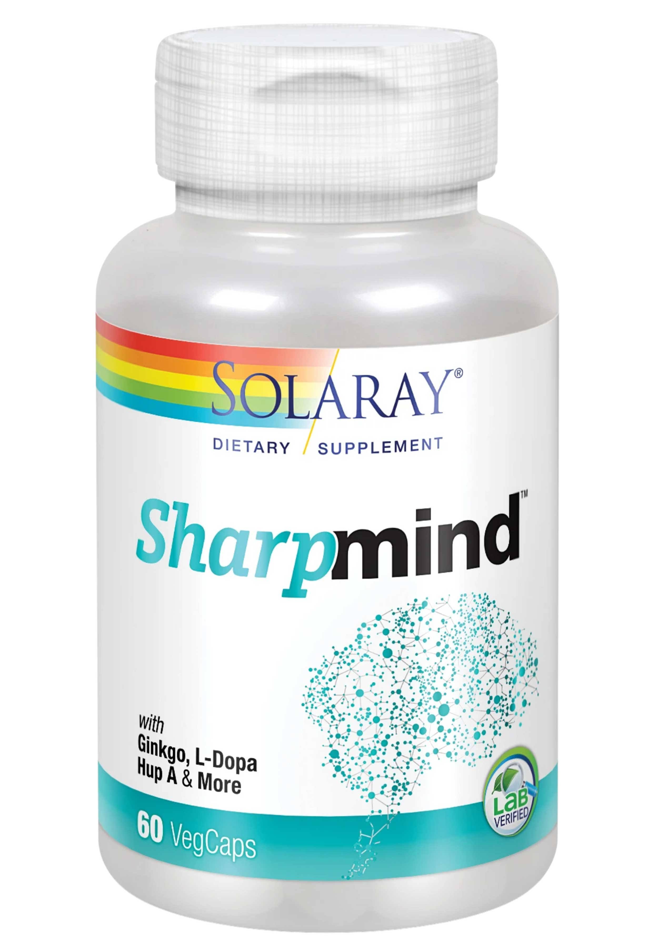 Solaray SharpMind Dietary Supplement - 60ct