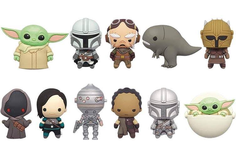 Star Wars The Mandalorian 3D Keychains (Assorted)