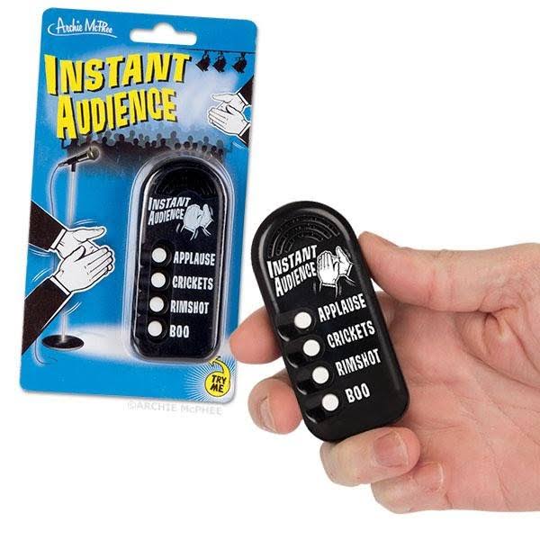Character Goods - Archie McPhee - Button - Instant Audience - 12404