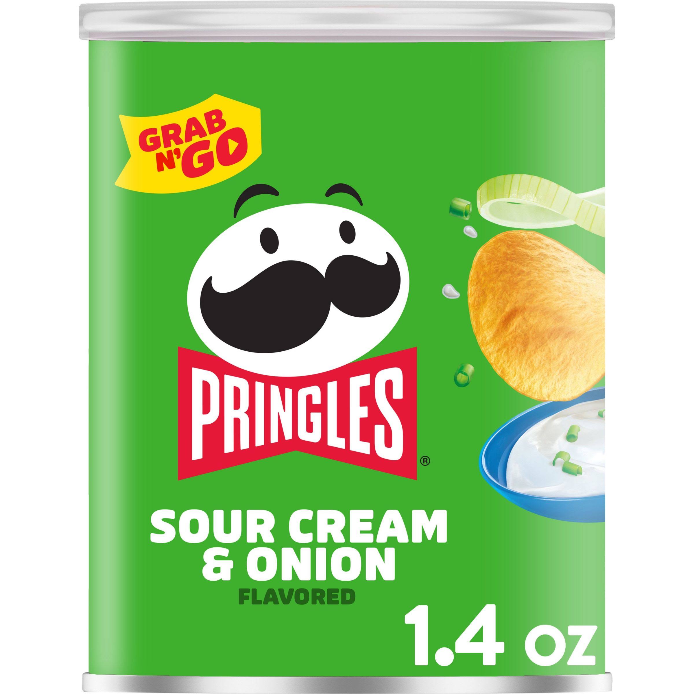 Pringles Sour Cream & Onion Potato Chips - 40g