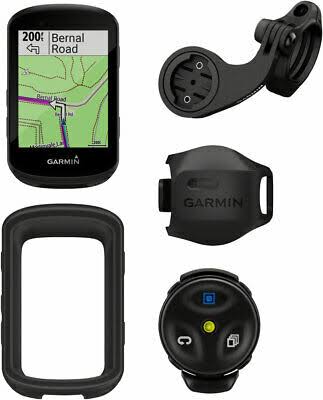 Garmin Edge 530 GPS Cycling Computer Mountain Bike Bundle - Black, 2.6"