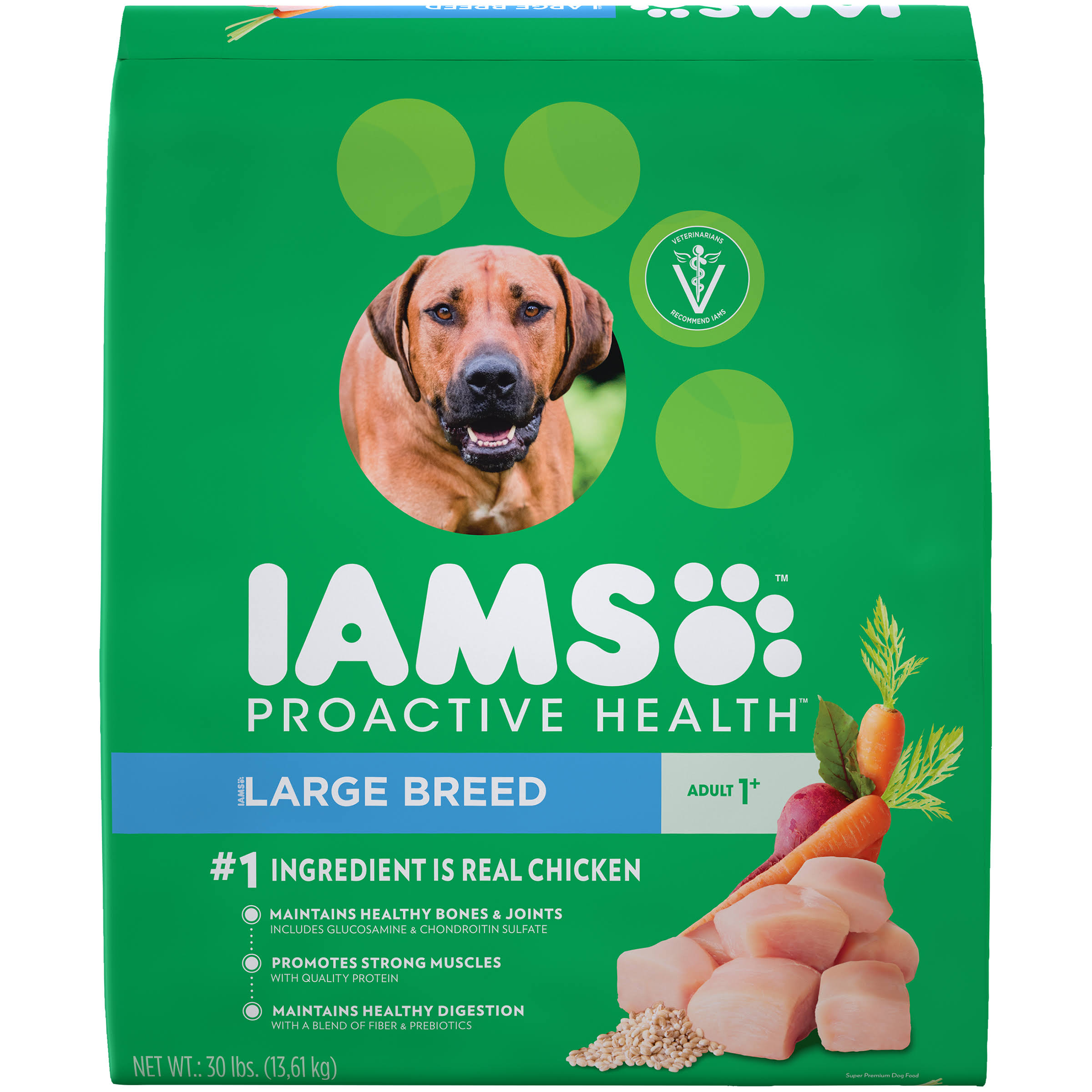 Iams Proactive Health Adult Dry Dog Food - 30lbs, Large Breed