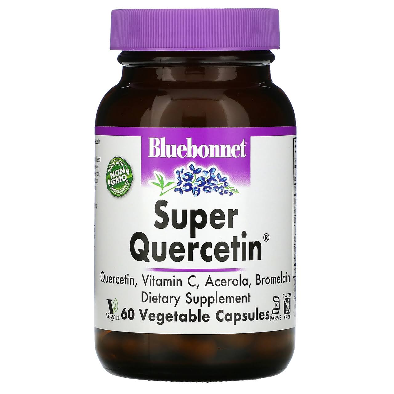 Bluebonnet Nutrition Super Quercetin Supplement - 60 Veggie Caps