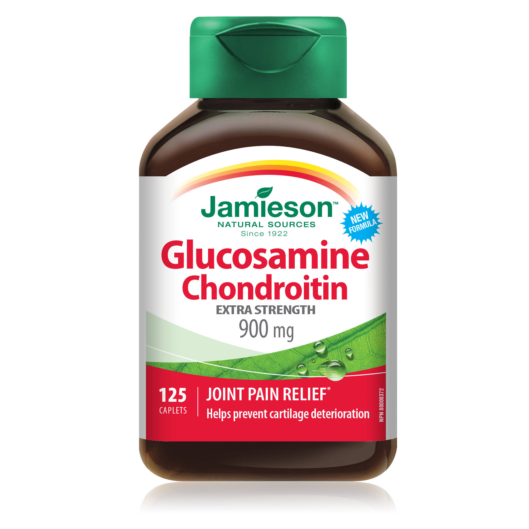 Jamieson Glucosamine & Chondroitin Supplement - 900mg, 125 Caplets