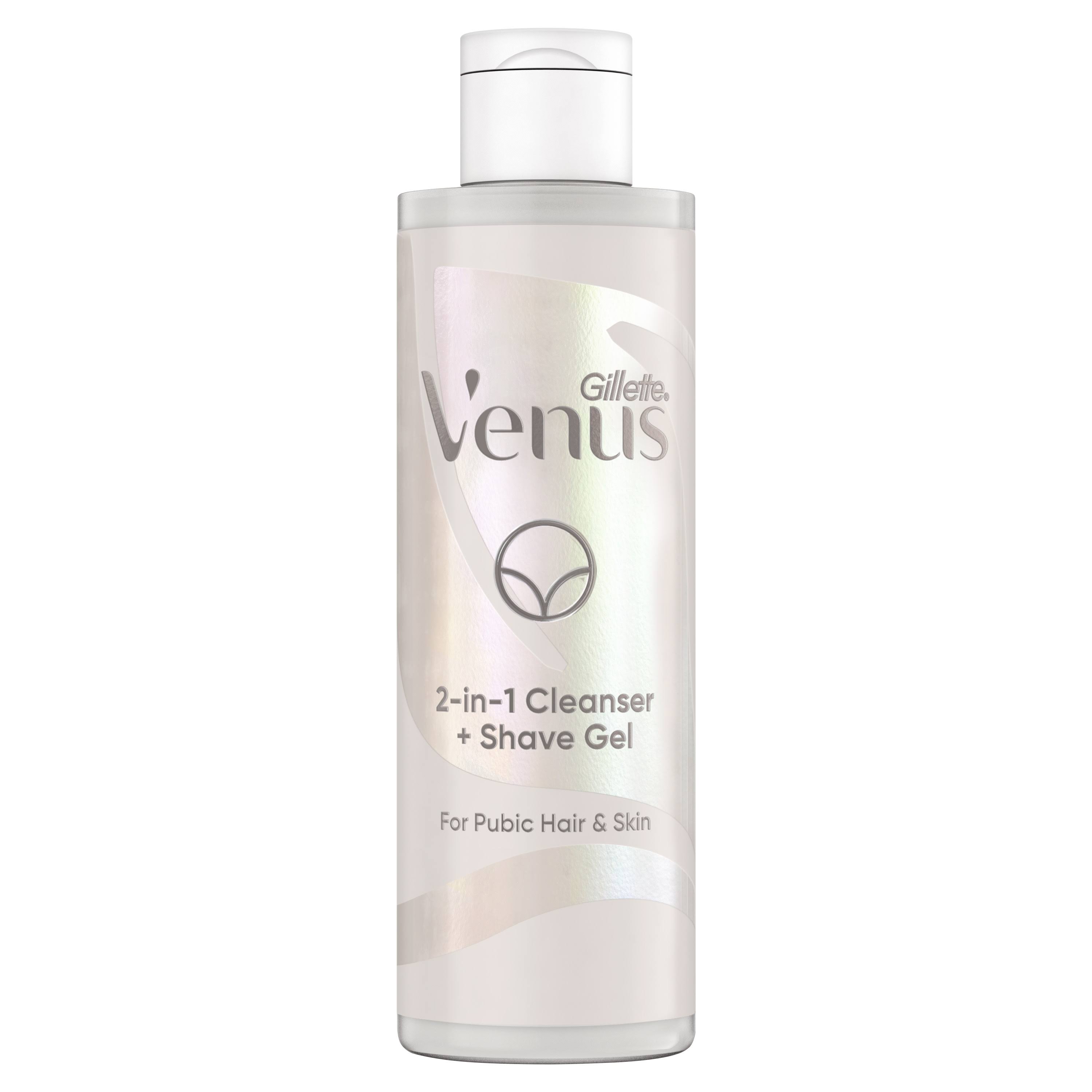 Gillette Venus Cleanser & Shave Gel, 2-in-1 - 190 ml