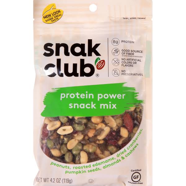 Snak Club Snack Mix, Protein Power - 4.2 oz