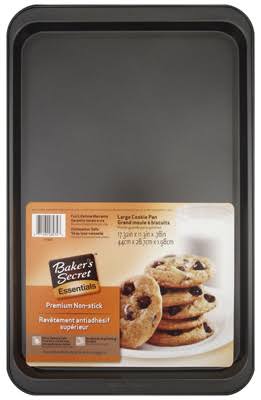 Bakers Secret 1114363 Bake Essentials Cookie Sheet - Large