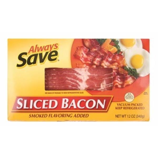 Always Save Sliced Bacon - 12 oz