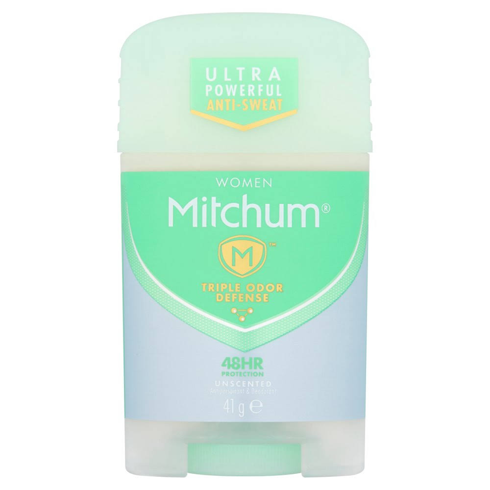 Mitchum Unscented Women's Antiperspirant Deodorant Stick - 41g