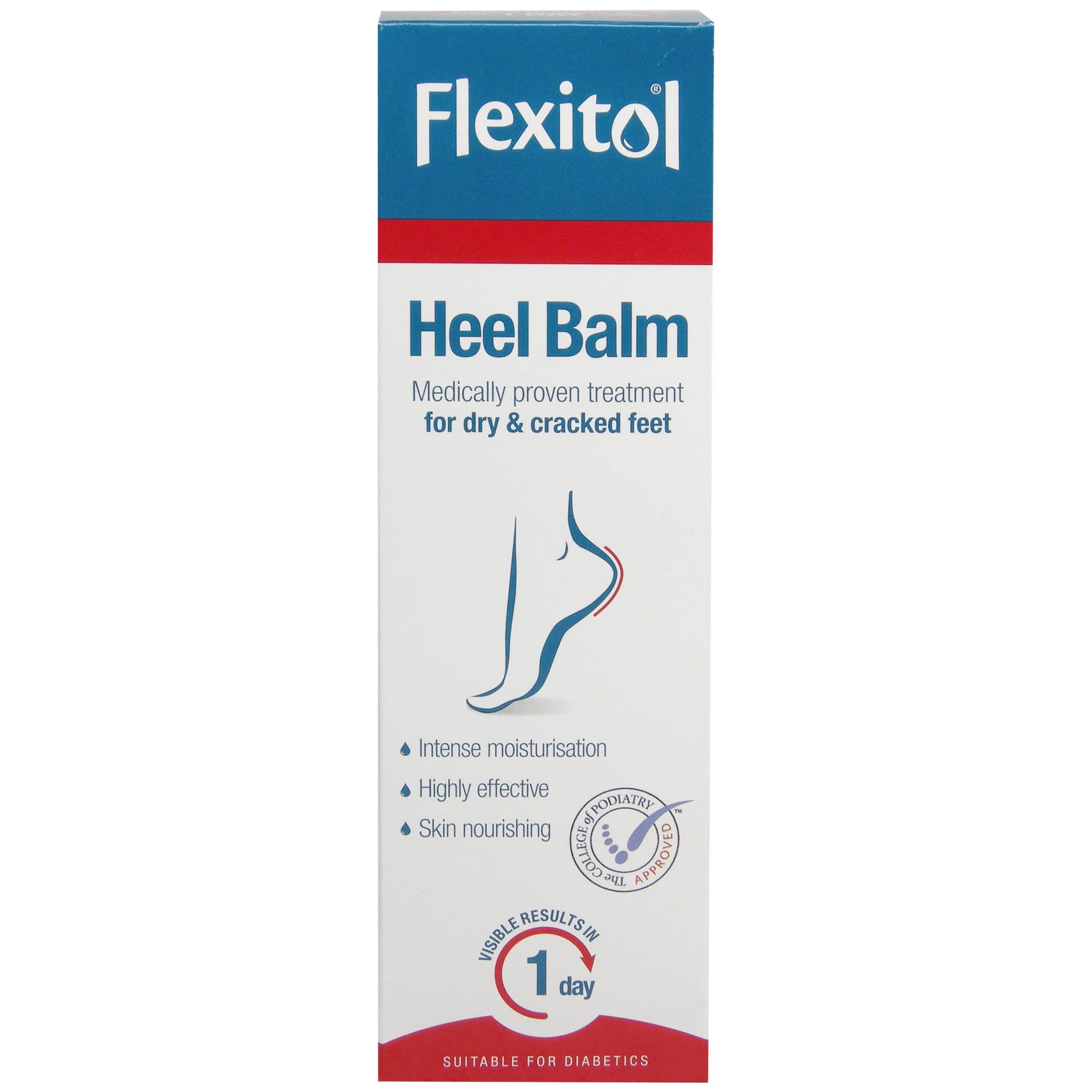 Flexitol Heel Balm Medically Proven Treatment - For Dry and Cracked Heels, 112g