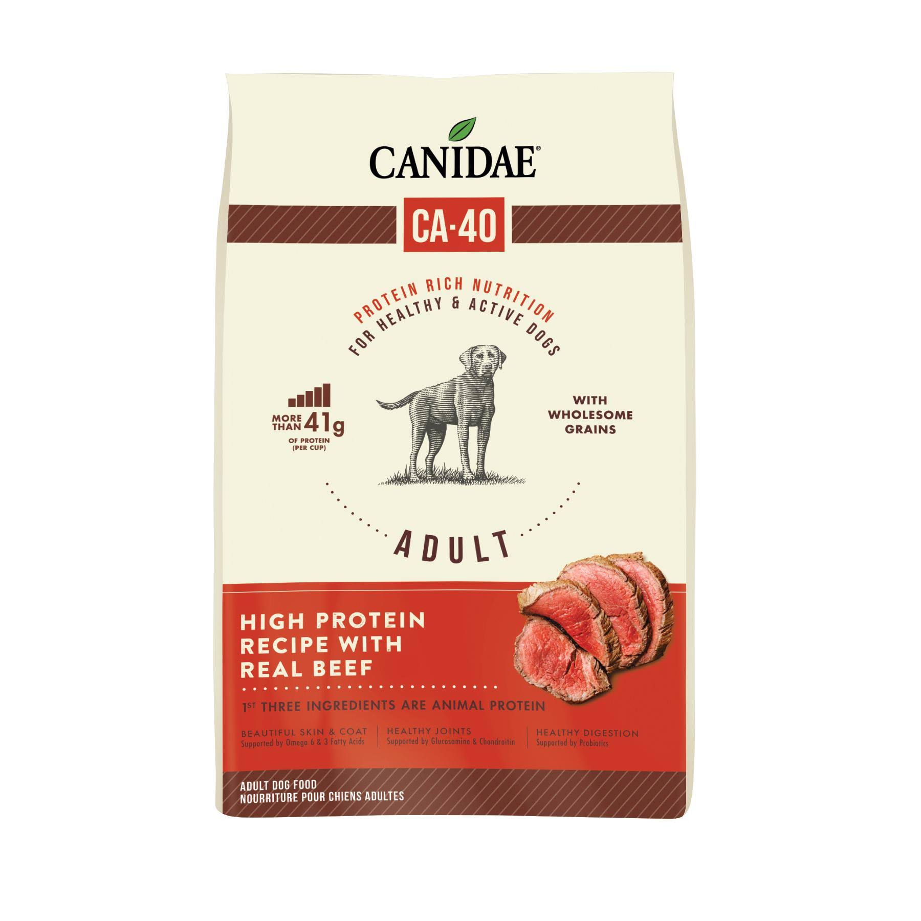 Canidae CA-40 High Protein with Real Beef Recipe Dry Dog Food - 7lbs
