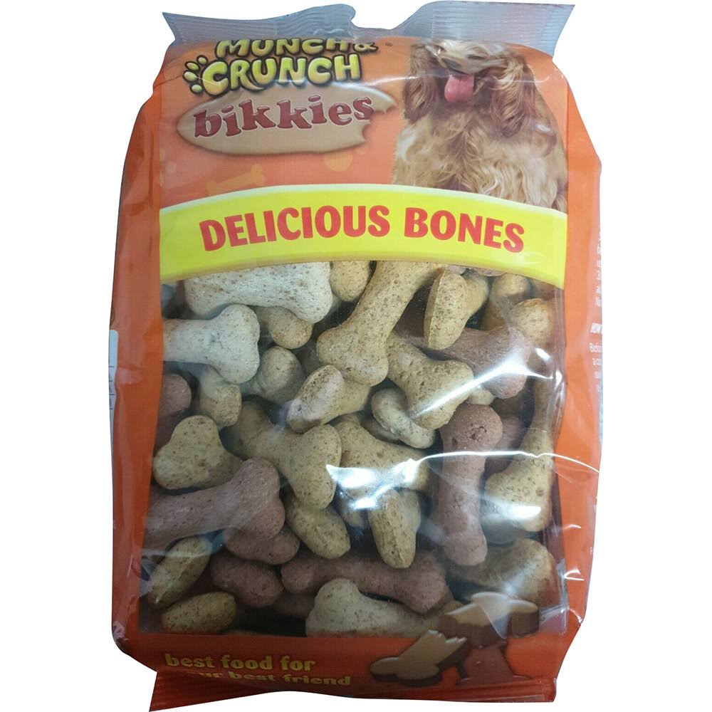 Munch And Crunch Bikkies Delicious Bones Dog Treat