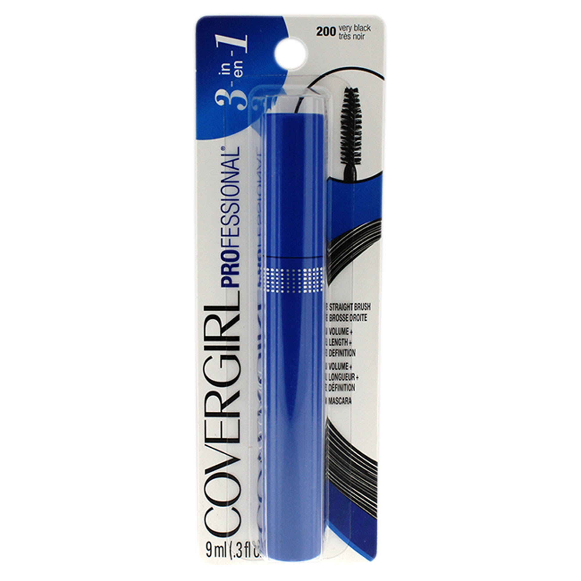 Covergirl Professional 3 in 1 Mascara - 200 Very Black