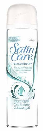 Gillette Satin Care Women's Shaving Gel Pure & Delicate