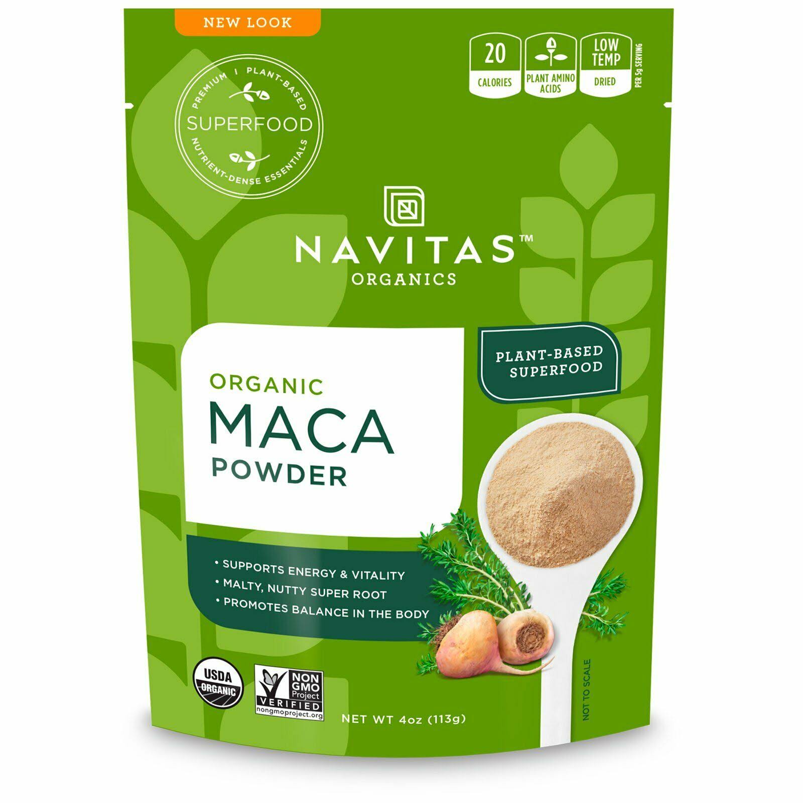 Navitas Naturals Organic Raw Maca Powder - 4oz