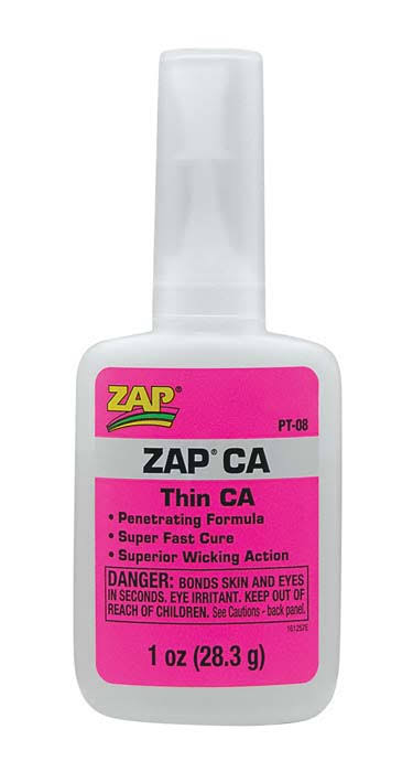Zap Adhesives Zap CA 1 oz PT08