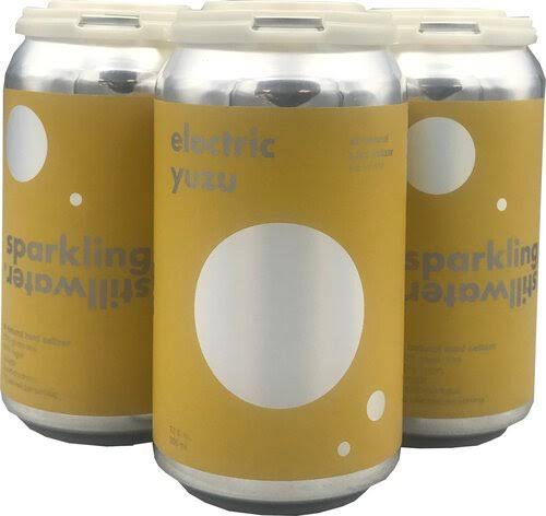 Sparkling Stillwater - Electric Yuzu (4 Pack 12oz cans)