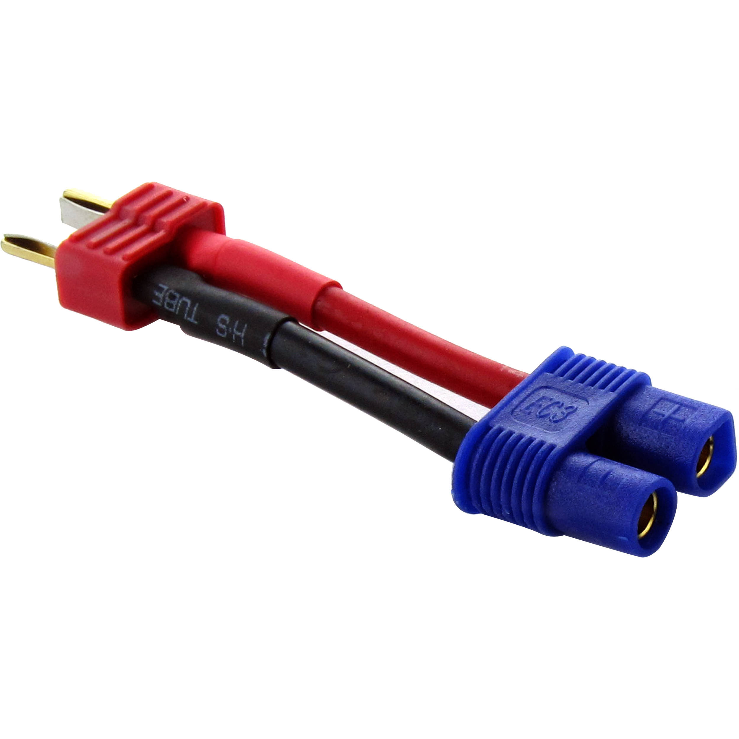 Common Sense RC EC3 Female to Deans-type Male Conversion Adapter - Blue/Red/Black