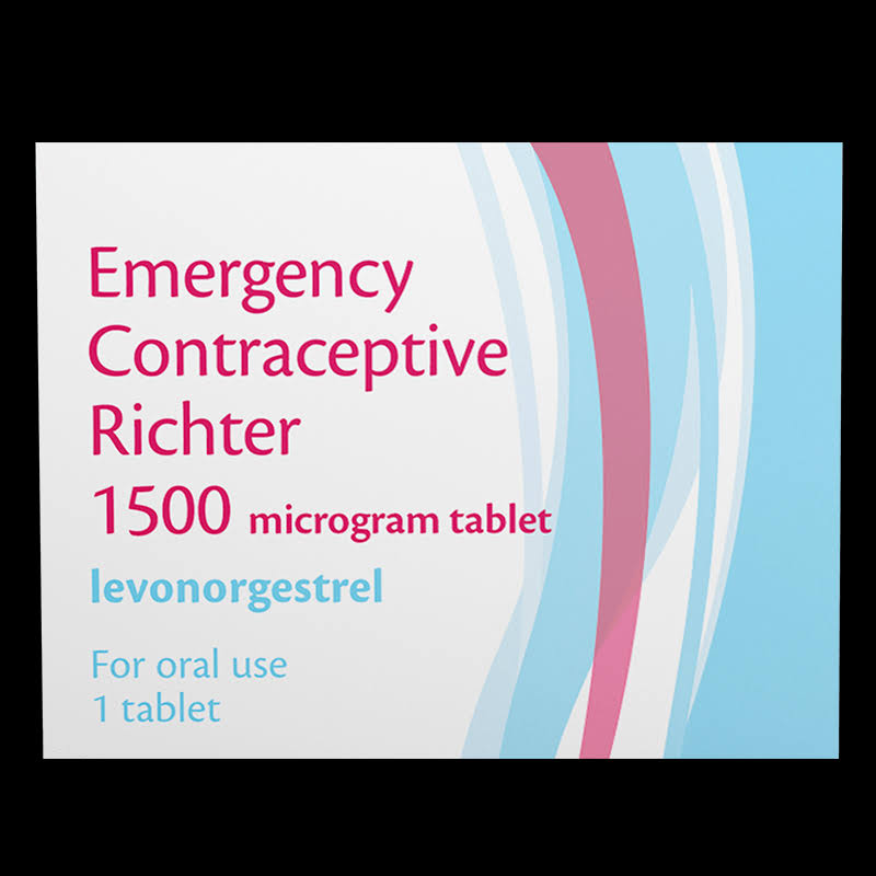 Emergency Contraceptive Richter 1500mcg - 1 Tablet