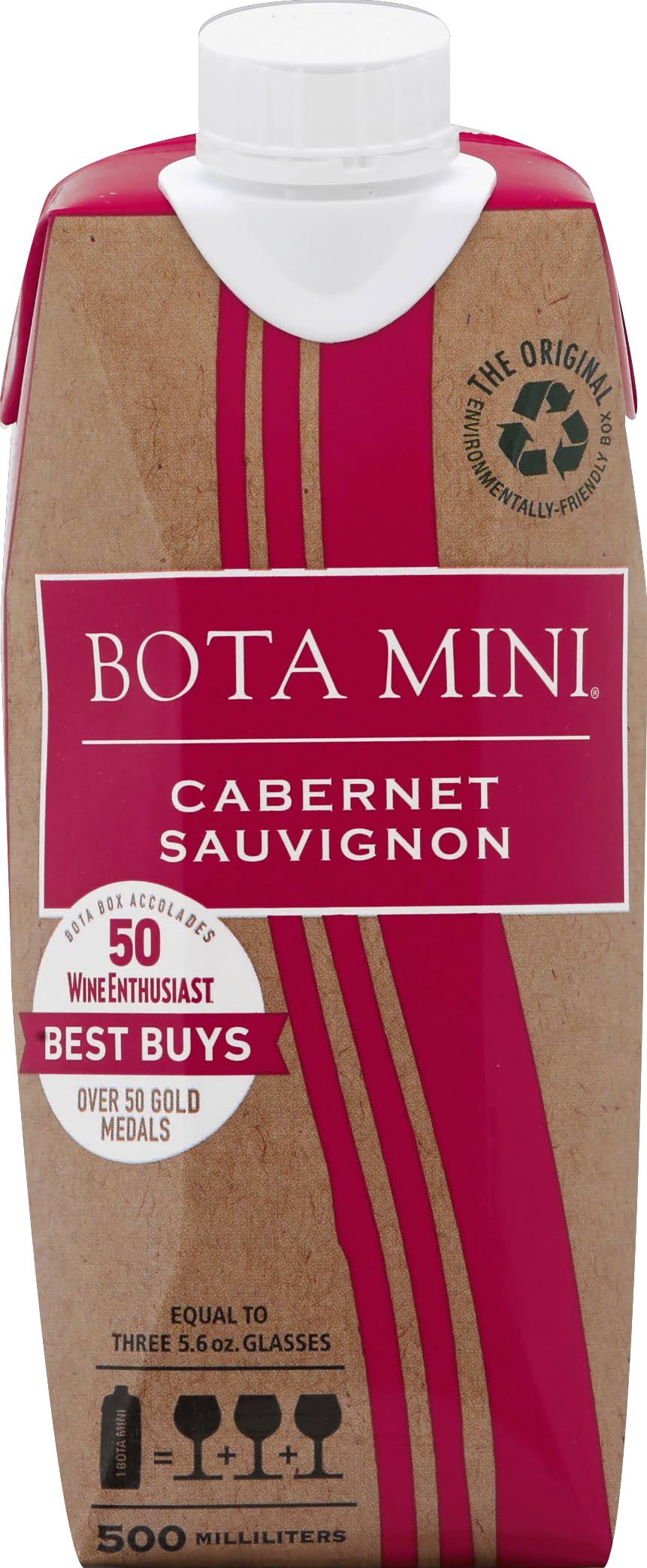 Bota Box Cabernet Sauvignon, California - 500 milliliters