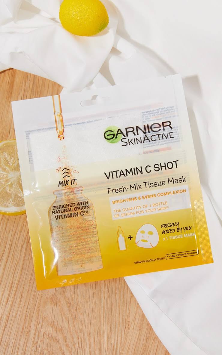 Garnier Fresh Mix Brightening Face Sheet Shot Mask - 33g