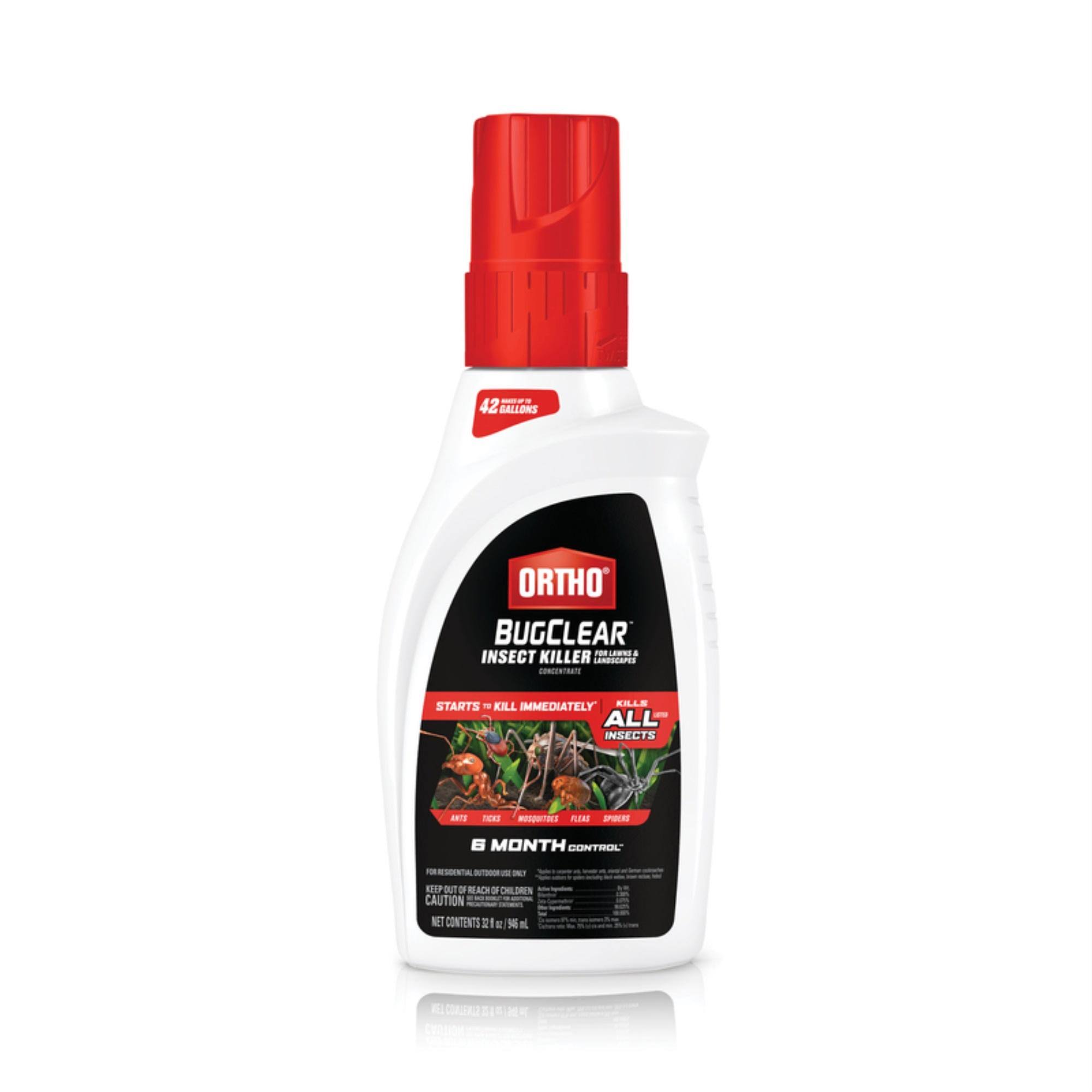 Ortho 448705 Home Defense Insect Killer Lawn & Landscape Concentrate 32oz Tick