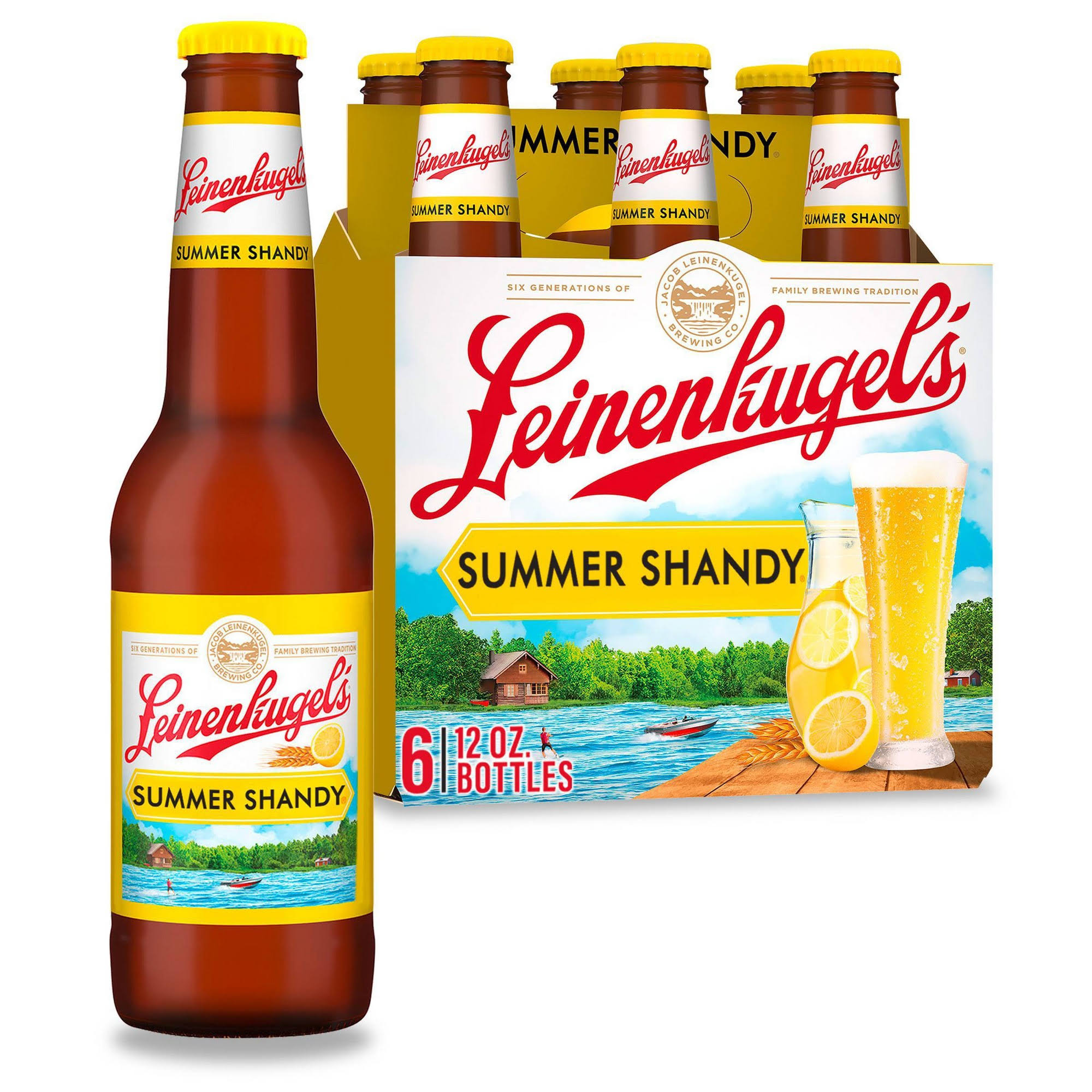 Leinenkugel's Lemon Berry Shandy - 12oz, 6 Pack