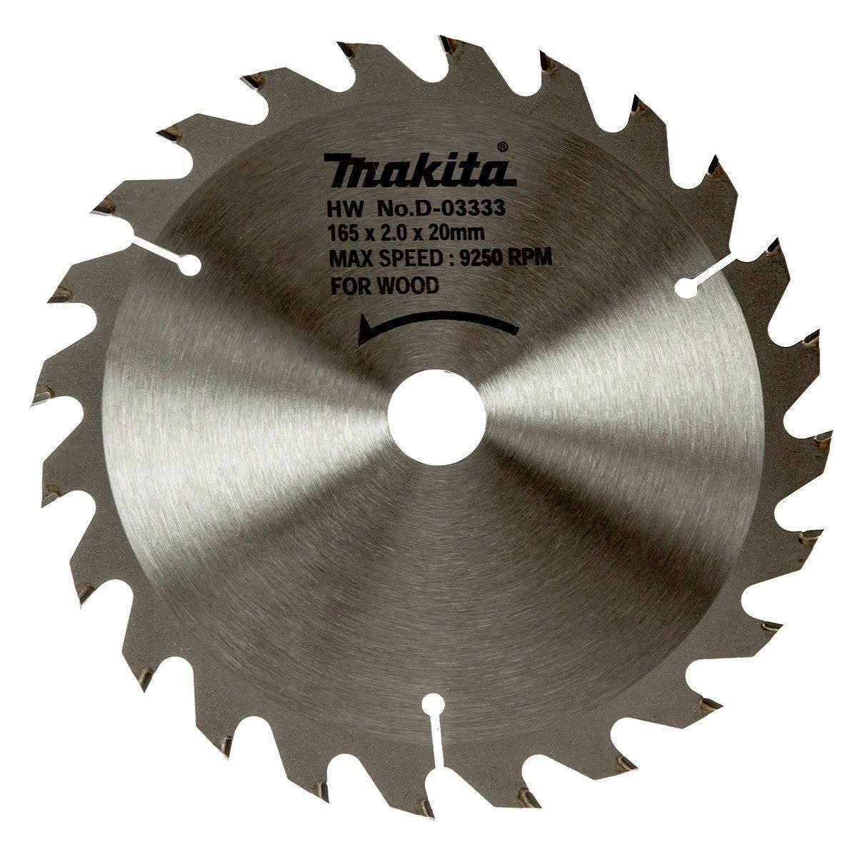 NEW Makita D-03349 165x20mm 40T Circular Saw Blade D-03349 