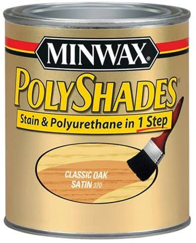 Minwax Polyshades Oil Wood Stain - Classic Oak, 1qt