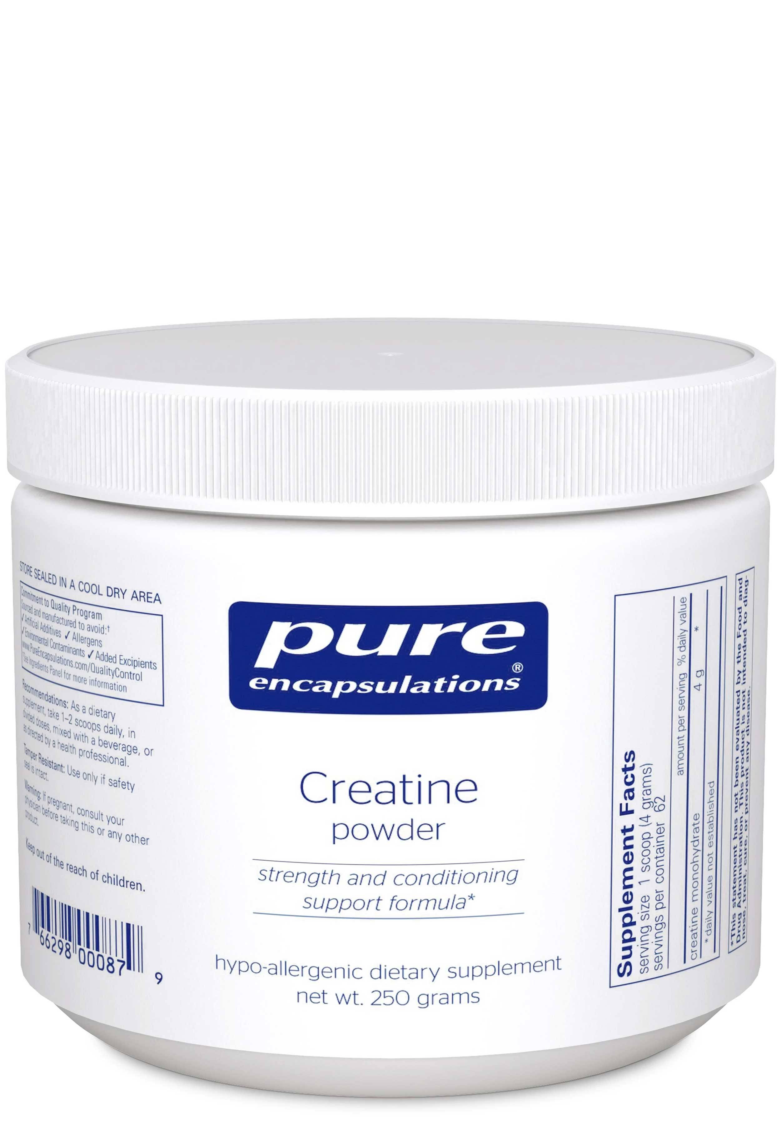Pure Encapsulations Creatine Powder - 250g